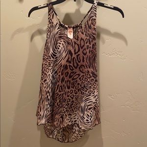 Animal Print Tank Top
